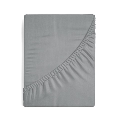 PRZEŚCIERADŁO Z GUMKĄ JERSEY D91 140 X 200 X 30 CM STALOWY PRZEŚCIERADŁO Z GUMKĄ JERSEY D91 140 X 200 X 30 CM STALOWY