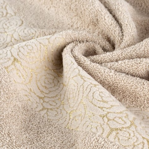 RĘCZNIK IRIS (03) 70 X 140 CM BEŻOWY