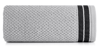 RĘCZNIK MADLEN (04) 50 X 90 CM JASNOSREBRNY