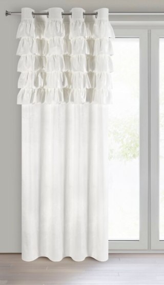 ZASŁONA GOTOWA AURA 140 X 250 CM BIAŁY