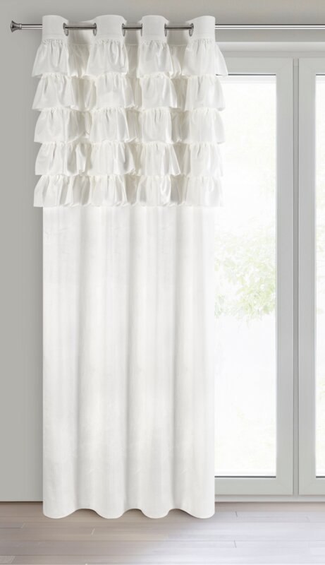 ZASŁONA GOTOWA AURA 140 X 250 CM BIAŁY ZASŁONA GOTOWA AURA 140 X 250 CM BIAŁY