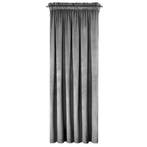 ZASŁONA GOTOWA D91 ROSA NA TAŚMIE 140 X 270 CM STALOWY ZASŁONA GOTOWA D91 ROSA NA TAŚMIE 140 X 270 CM STALOWY