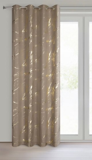 ZASŁONA GOTOWA LANI 140 X 250 CM BRĄZOWY