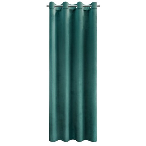 ZASŁONA GOTOWA MELANIE 140 X 250 CM TURKUSOWY ZASŁONA GOTOWA MELANIE 140 X 250 CM TURKUSOWY
