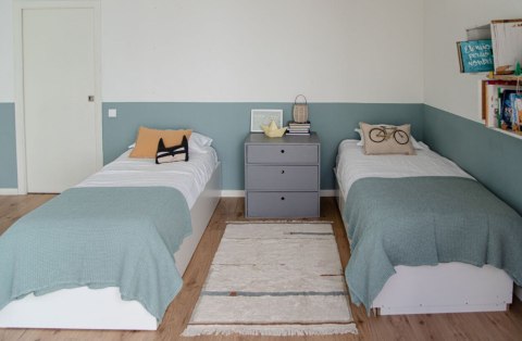 Dywan Bawełniany Lanes Vintage Blue XS 90x130cm Lorena Canals Dywan Bawełniany Lanes Vintage Blue XS 90x130cm Lorena Canals