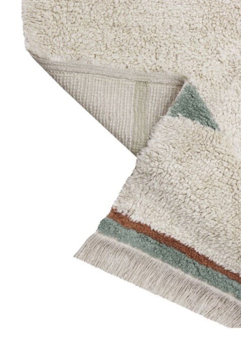 Dywan Bawełniany Lanes Vintage Blue XS 90x130cm Lorena Canals Dywan Bawełniany Lanes Vintage Blue XS 90x130cm Lorena Canals