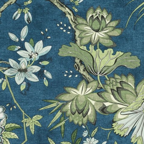 KOMPLET POŚCIELI SATYNOWEJ SPRING 68 140 X 200 CM NIEBIESKI