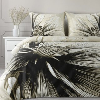 KOMPLET POŚCIELI SATYNOWEJ SPRING 78 140 X 200 CM JASNOBEŻOWY