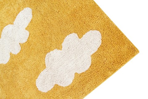 Lorena Canals Dywan bawełniany Clouds Mostaza 120 x 160 cm Lorena Canals Dywan bawełniany Clouds Mostaza 120 x 160 cm