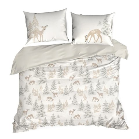 POŚCIEL ŚWIĄTECZNA SW/POS/FAWN 220X200 70X80/X2