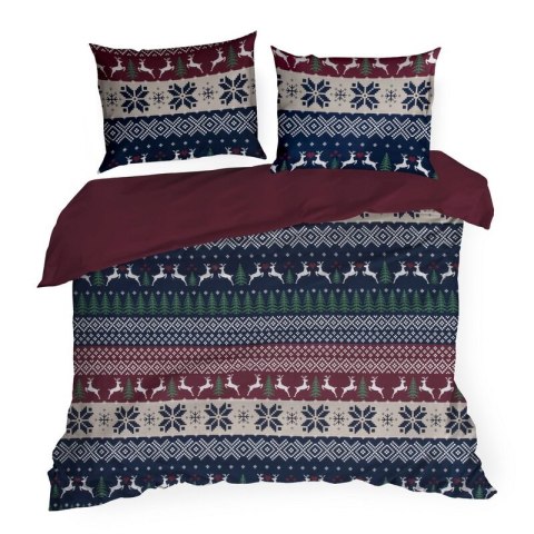 POŚCIEL ŚWIĄTECZNA SW/POS/SKANDY 140X200 70X80/X1