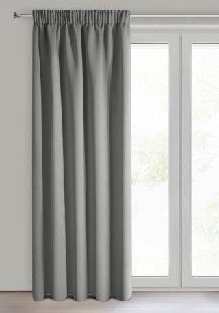 ZASŁONA GOTOWA LOGAN NA TAŚMIE 135 X 270 CM SZARY