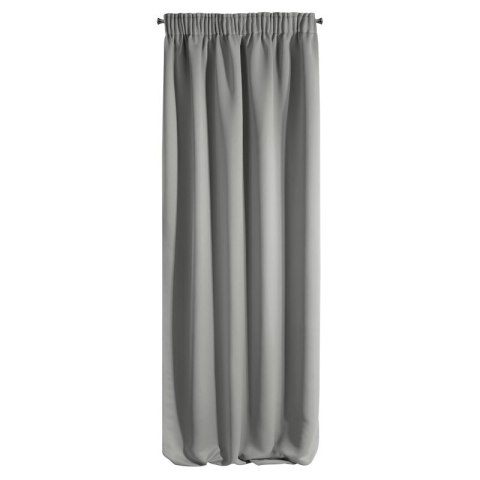 ZASŁONA GOTOWA LOGAN NA TAŚMIE 135 X 270 CM SZARY