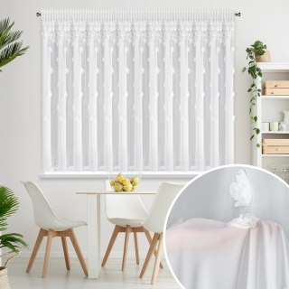 FIRANA GOTOWA DIANA 3 NA TAŚMIE 350 X 160 CM BIAŁY