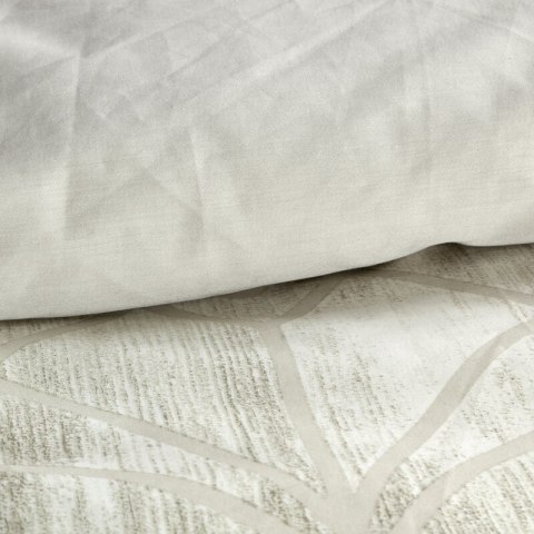 KOMPLET POŚCIELI BAWEŁNIANEJ ADELL 160 X 200 CM BEŻOWY