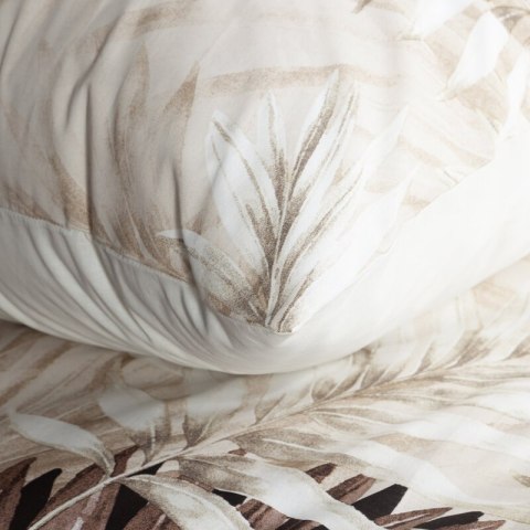 KOMPLET POŚCIELI BAWEŁNIANEJ NESSA 160 X 200 CM BIAŁY