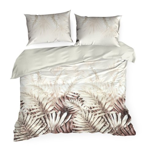 KOMPLET POŚCIELI BAWEŁNIANEJ NESSA 220 X 200 CM BIAŁY