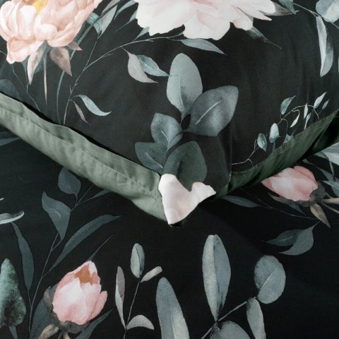 KOMPLET POŚCIELI BAWEŁNIANEJ ROSITA1 220 X 200 CM CZARNY