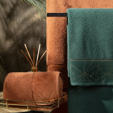 RĘCZNIK CLEO (03) 70 X 140 CM BEŻOWY