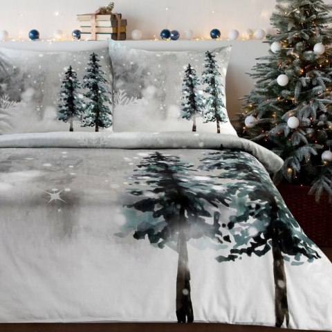 POŚCIEL ŚWIĄTECZNA SW/POS/FOREST 140X200 70X80/X1