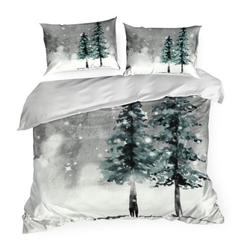 POŚCIEL ŚWIĄTECZNA SW/POS/FOREST 140X200 70X80/X1