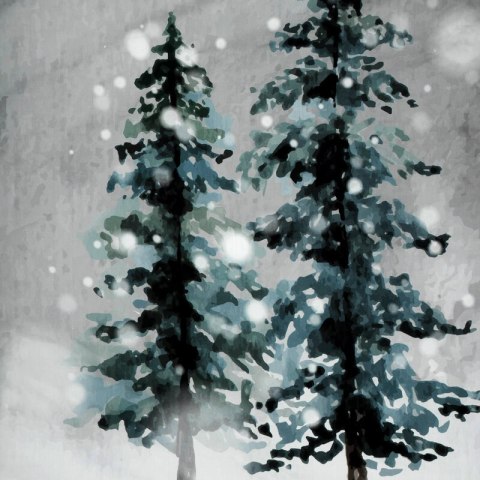 POŚCIEL ŚWIĄTECZNA SW/POS/FOREST 140X200 70X80/X1