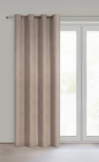 ZASŁONA GOTOWA ADELINA 140 X 250 CM BRĄZOWY