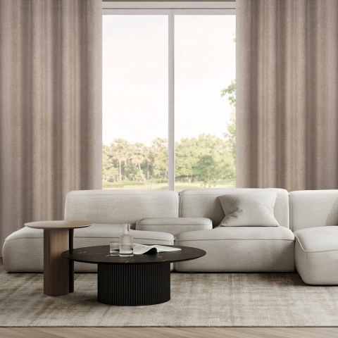 ZASŁONA GOTOWA ADELINA 140 X 250 CM BRĄZOWY