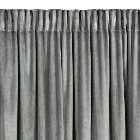 ZASŁONA GOTOWA CARLI NA TAŚMIE 140 X 250 CM SREBRNY