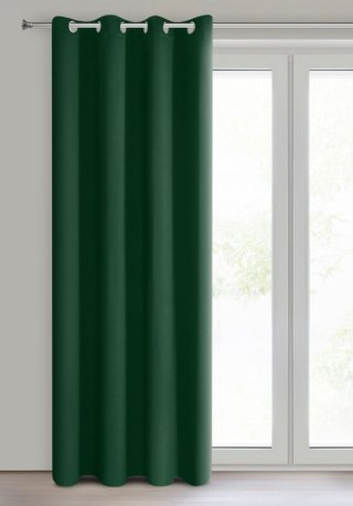 ZASŁONA GOTOWA LOGAN 135 X 250 CM CIEMNOZIELONY