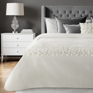 NARZUTA CERAMIKA ROSES 220 X 240 CM KREMOWY