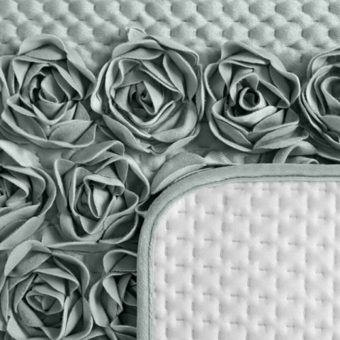 NARZUTA CERAMIKA ROSES 220 X 240 CM MIĘTOWY