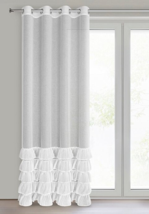 FIRANA GOTOWA DANI 1 140 X 250 CM BIAŁY