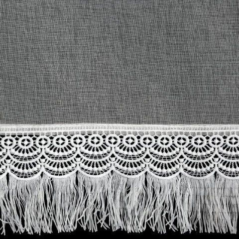 FIRANA GOTOWA ROXANA 350 X 145 CM BIAŁY