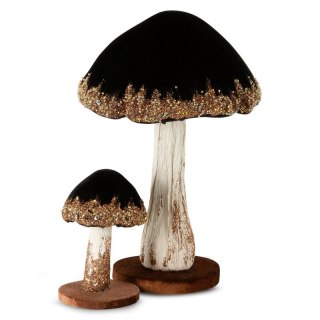 OZDOBA ŚWIĄTECZNA 349 8 X 8 X 12 CM CZARNY