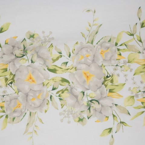 KOMPLET POŚCIELI SATYNOWEJ SPRING 22 220 X 200 CM BIAŁY