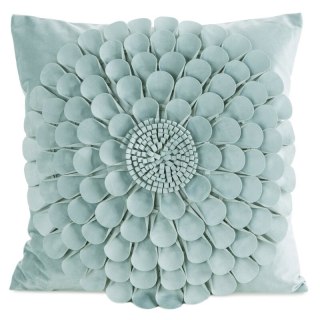 POSZEWKA FLORES 2 45 X 45 CM MIĘTOWY