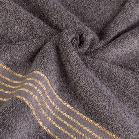 Ręcznik D Bawełna 100% Tiwano Krem + Grafit (P) 2x30x50+2x50x90+2x70x140 kpl.