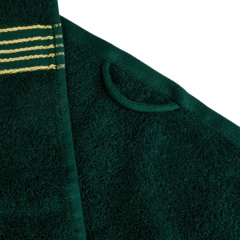 Ręcznik D Bawełna 100% Tiwano Krem + Zieleń Butelkowa (P) 2x30x50+2x50x90+2x70x140 kpl.
