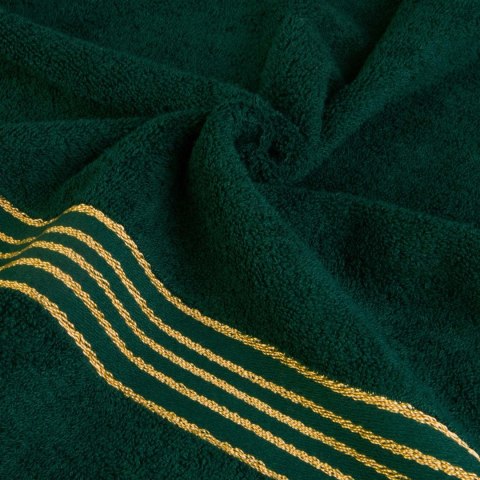 Ręcznik D Bawełna 100% Tiwano Krem + Zieleń Butelkowa (P) 2x50x90+2x70x140 kpl.