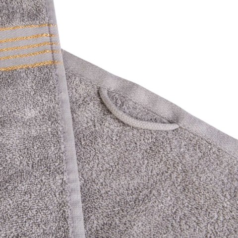 Ręcznik D Bawełna 100% Tiwano Popiel + Grafit (P) 2x50x90+2x70x140 kpl.