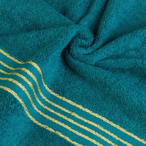 Towel 100% cotton Tiwano Light Ash + Dark Turquoise (P) 2x30x50+2x50x90+2x70x140 set