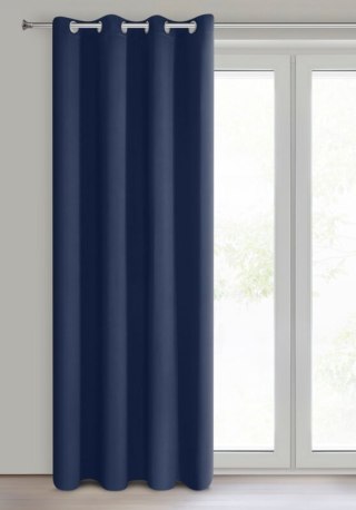 ZASŁONA GOTOWA LOGAN 135 X 250 CM GRANATOWY