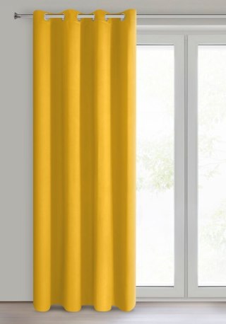 ZASŁONA GOTOWA LOGAN 135 X 250 CM MUSZTARDOWY