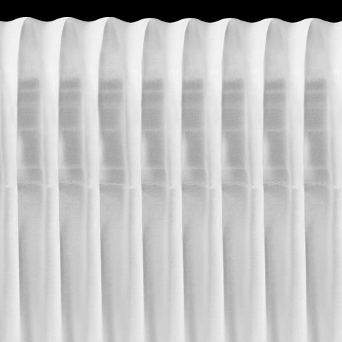 FIRANA GOTOWA LORETA 1 NA TAŚMIE 400 X 250 CM BIAŁY