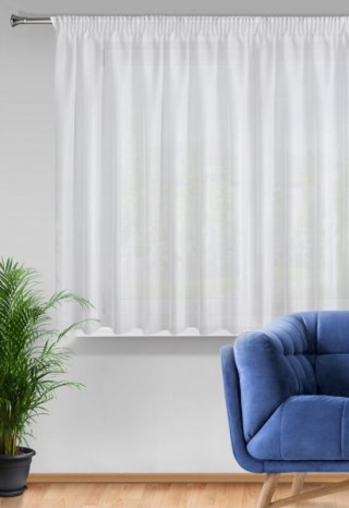 FIRANA GOTOWA REBECCA NA TAŚMIE 350 X 160 CM BIAŁY