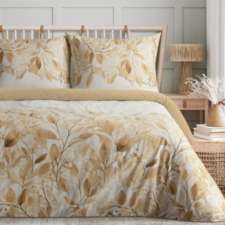 KOMPLET POŚCIELI SATYNOWEJ SPRING 60 140 X 200 CM CIEMNOPOMARAŃCZOWY