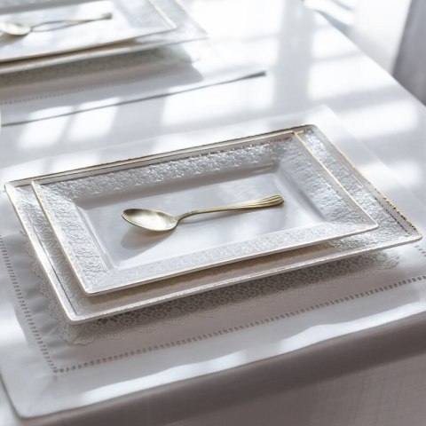 PATERA DEKORACYJNA OLIVIA (02) 26 X 16 X 2 CM BIAŁY