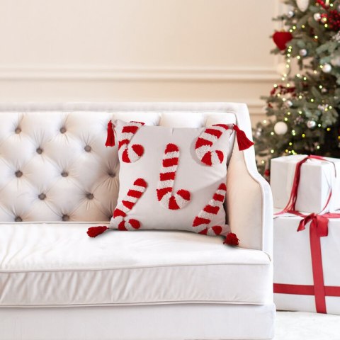 POSZEWKA ŚWIĄTECZNY 150 45 X 45 CM BIAŁY