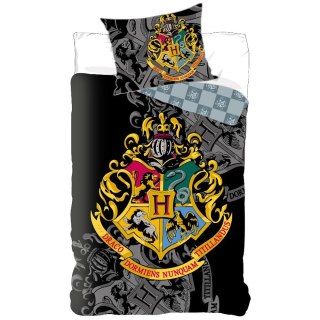 Pościel bawełna 140x200+1p70x90 Harry Potter herb